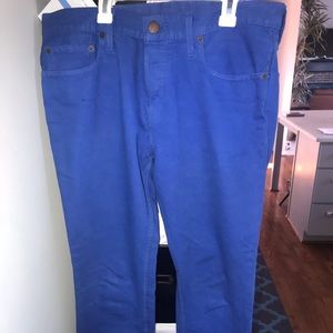 Bright blue HOLLISTER denim jeans